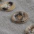 Button - Mottled Classic #1 ‘Macchiato’ - 15mm